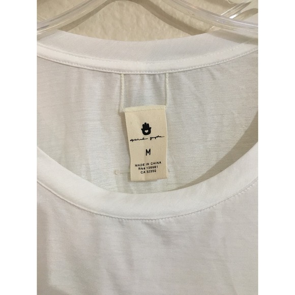 NWT Spiritual Gangster Retro Active Sessions Striped Cropped Tee Size Medium - Picture 4 of 7